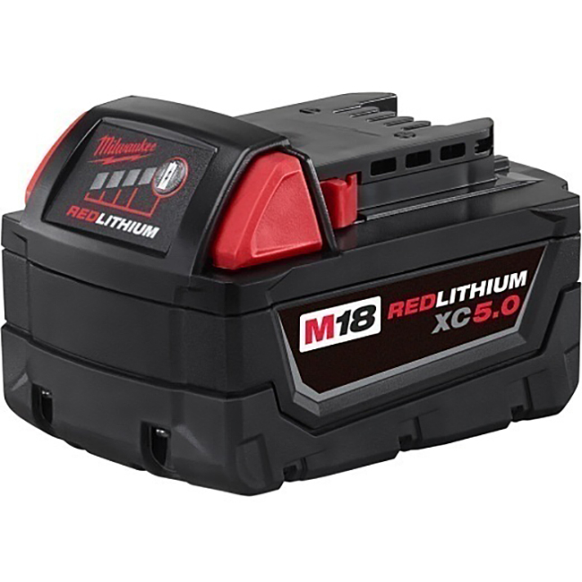 Milwaukee M18 REDLITHIUM XC5.0 Extended Capacity Battery 48-11-1850 from GME Supply