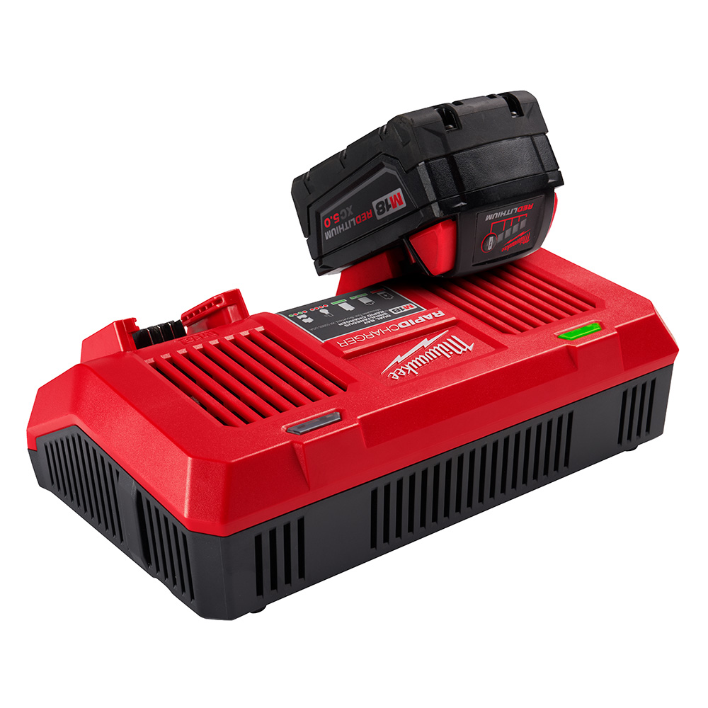 Milwaukee M18 Dual Bay Simultaneous Rapid Charger from GME Supply