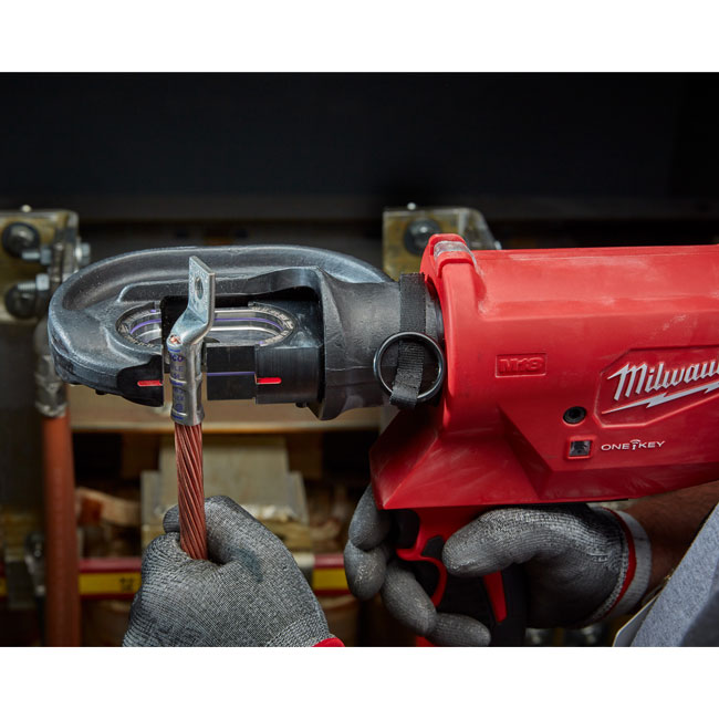 Milwaukee M18 FORCE LOGIC 750 MCM Crimper Kit from GME Supply