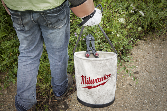 Milwaukee 75 lb Canvas Utility Bucket from GME Supply