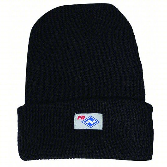 National Safety Apparel Fire Resistant Modacrylic Knit Winter Hat Black from GME Supply