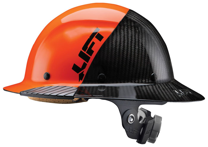 Lift Safety DAX Fifty 50 Carbon Fiber Full Brim Hard Hat from GME Supply