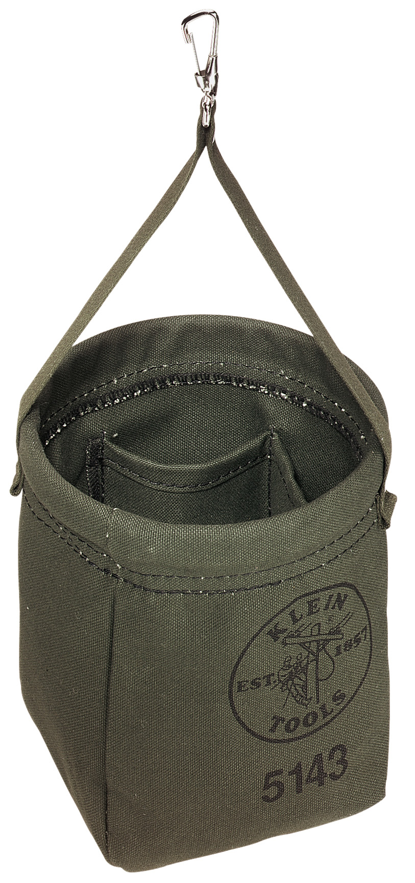 Klein Tools 5143 Canvas Tapered-Bottom Bag from GME Supply