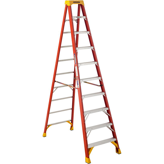 Werner Type 1A Fiberglass Step Ladders from GME Supply