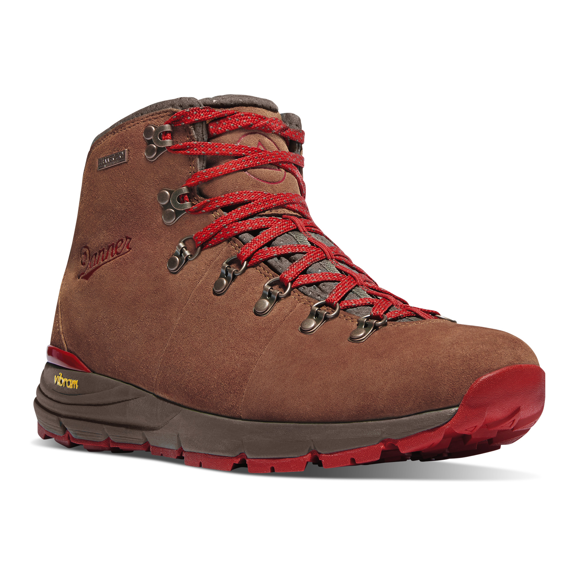 Danner Men's Mountain 600 Hiking Boots (Brown/Red) from GME Supply