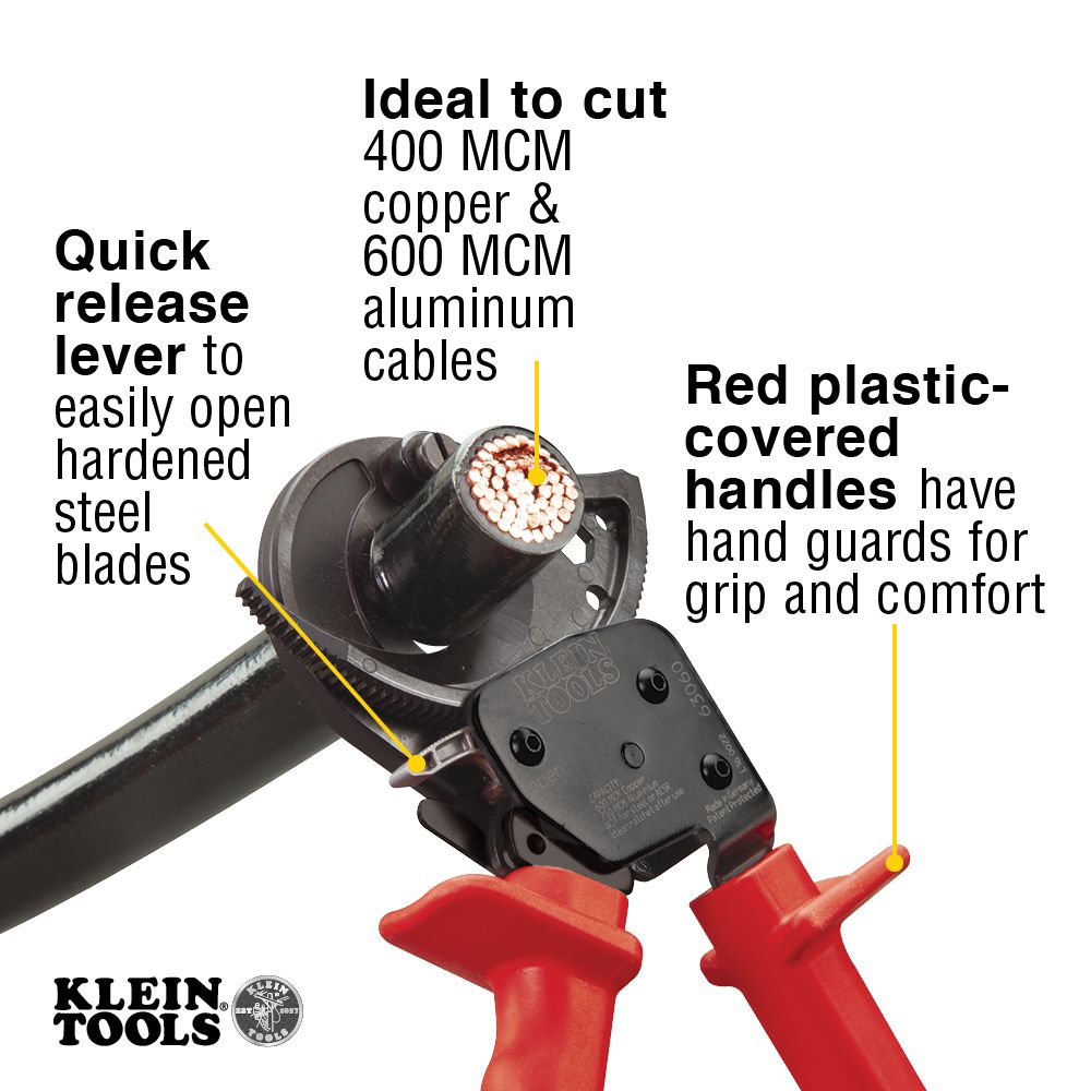 Klein Tools Ratcheting Cable Cutter from GME Supply