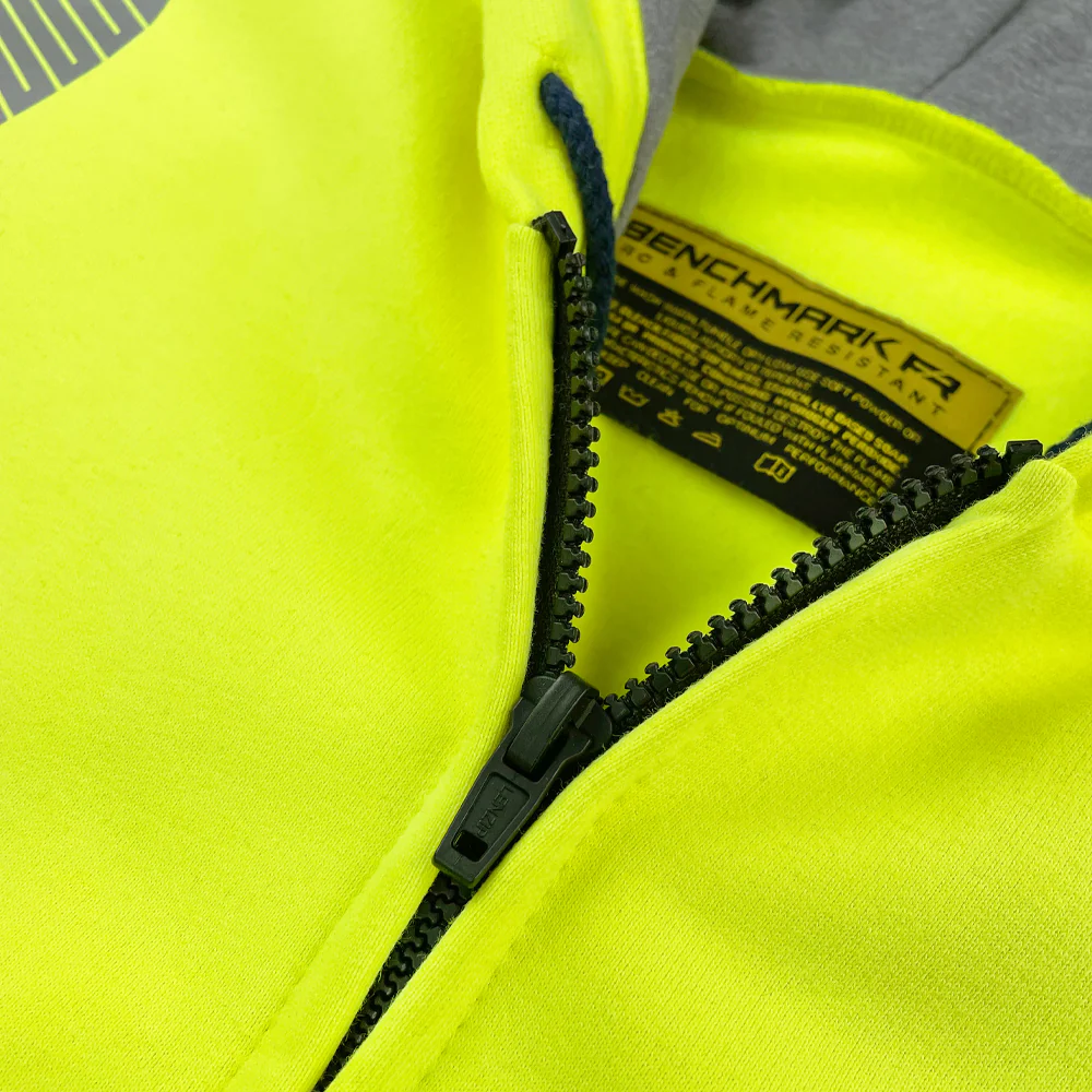 Benchmark Amarillo Flame Resistant Hi-Visibility Hoodie from GME Supply