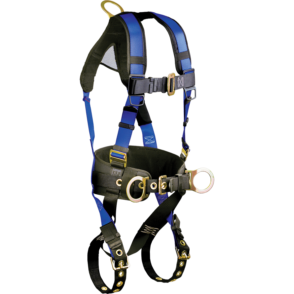 FallTech Contractor+ Plus Belted 3 D-Ring Harness from GME Supply