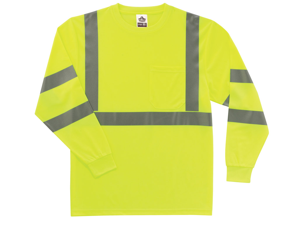 Ergodyne 8391 GloWear Class 3 Long Sleeve T-Shirt from GME Supply