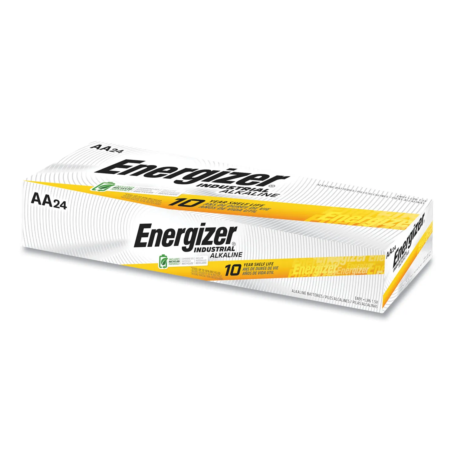 Energizer Industrial AA Alkaline Battery 1.5V DC (24 Pack) from GME Supply