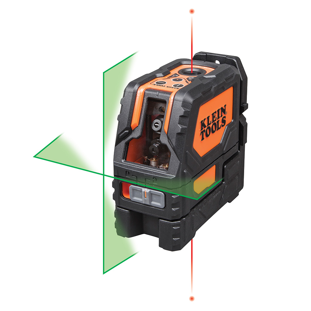 Klein Tools Self-Leveling Green Cross-Line Laser Level from GME Supply