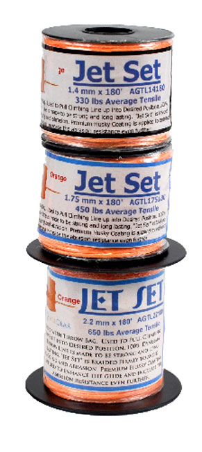 Jet Set 100% HMPE Throw Line Safety Orange Arborist Throw Line from GME Supply