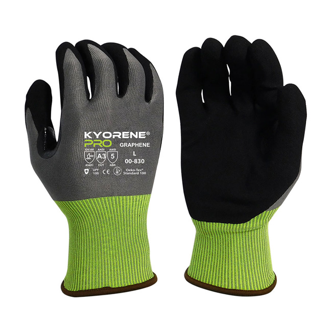 Armor Guys Kyorene Pro Green A3 Cut Level Gloves from GME Supply