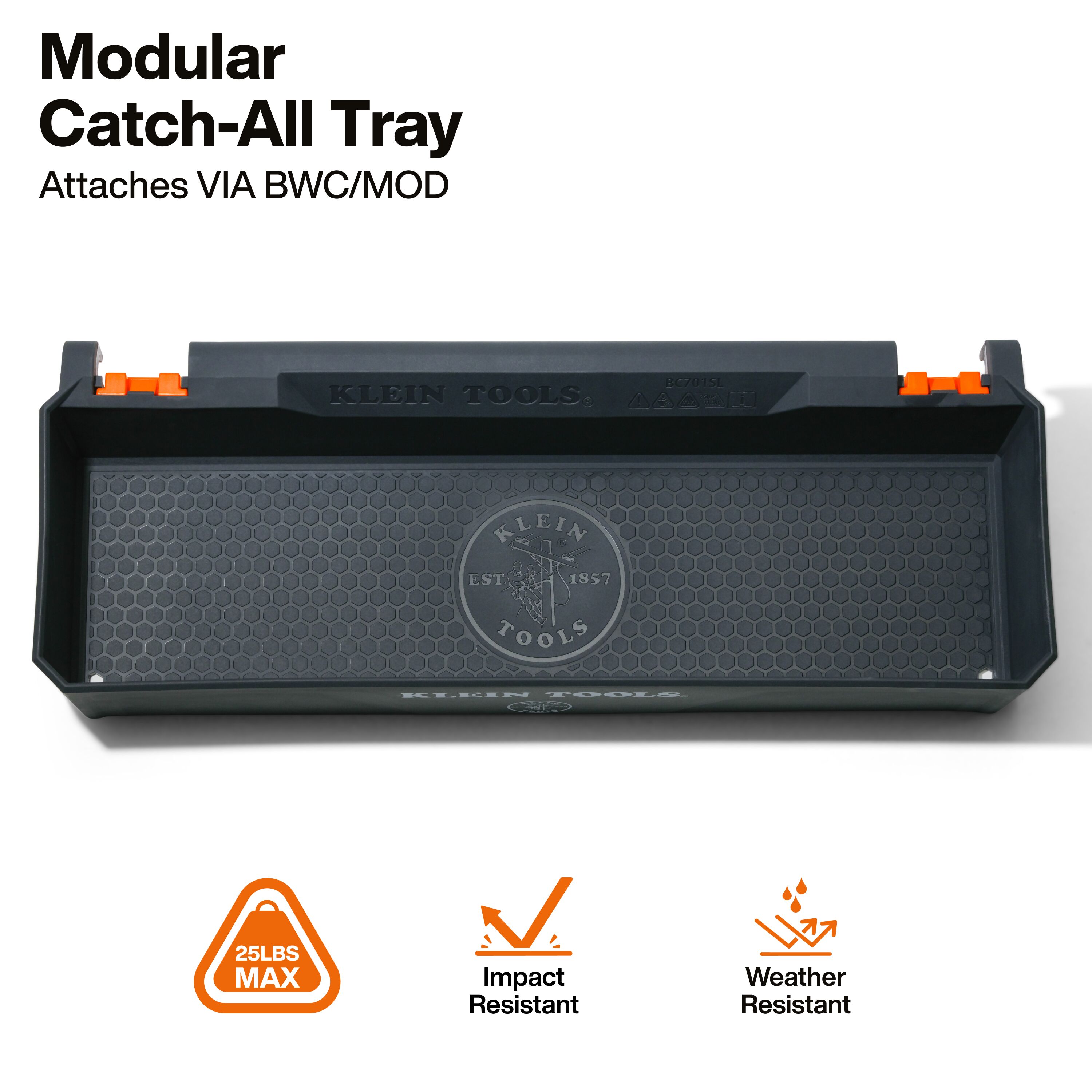 Klein Tools Rail System Tray Module  from GME Supply