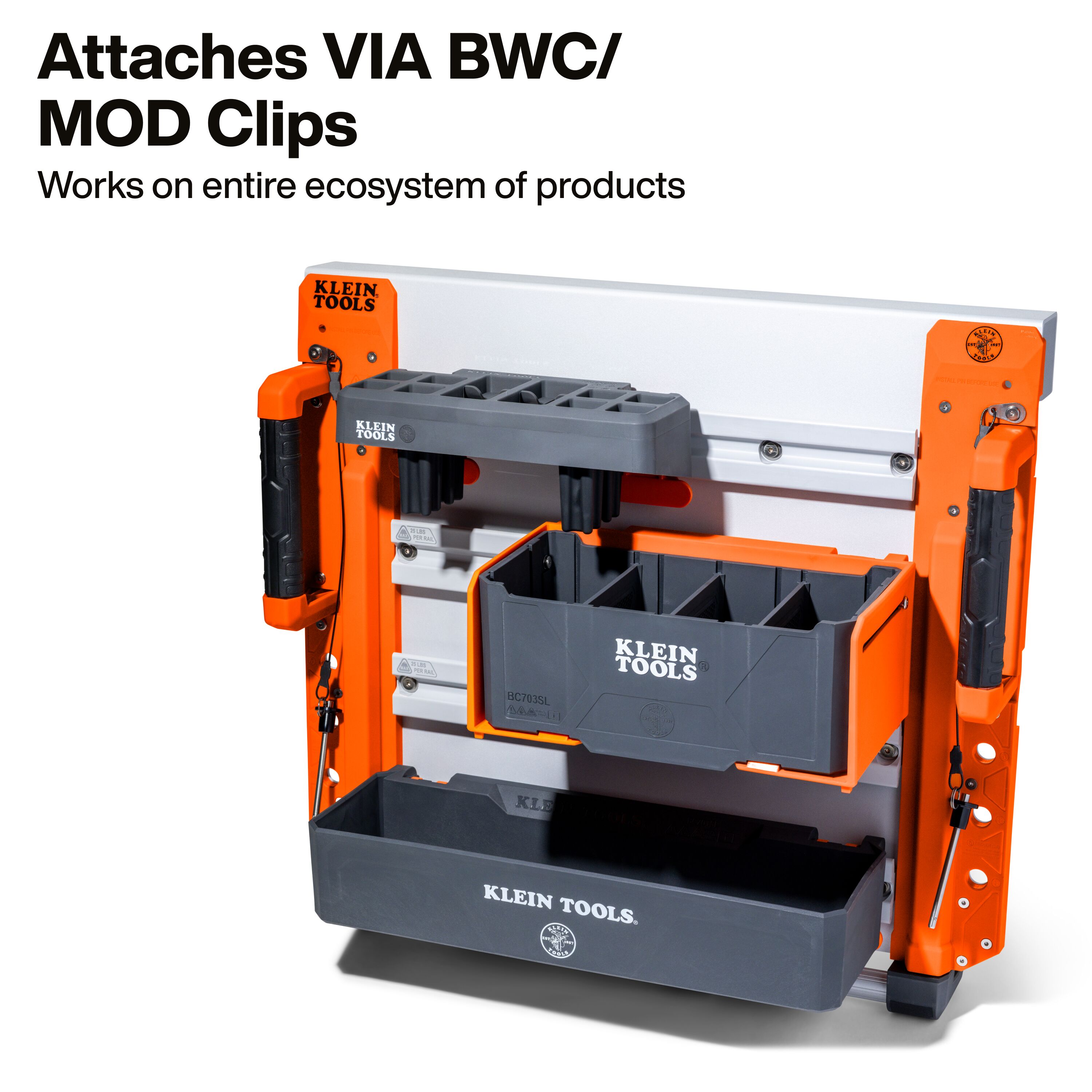 Klein Tools Rail System Tray Module  from GME Supply