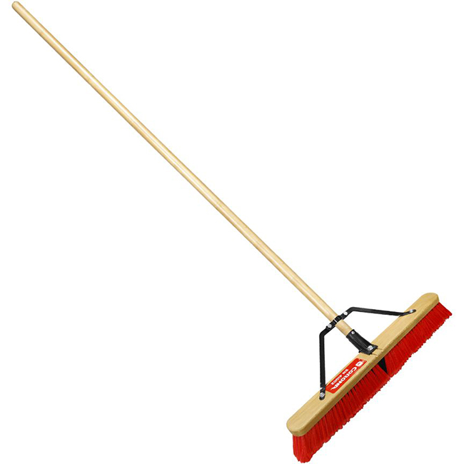 Corona Clipper Multi-Surface 24 Inch Dual Bristle Push Broom from GME Supply