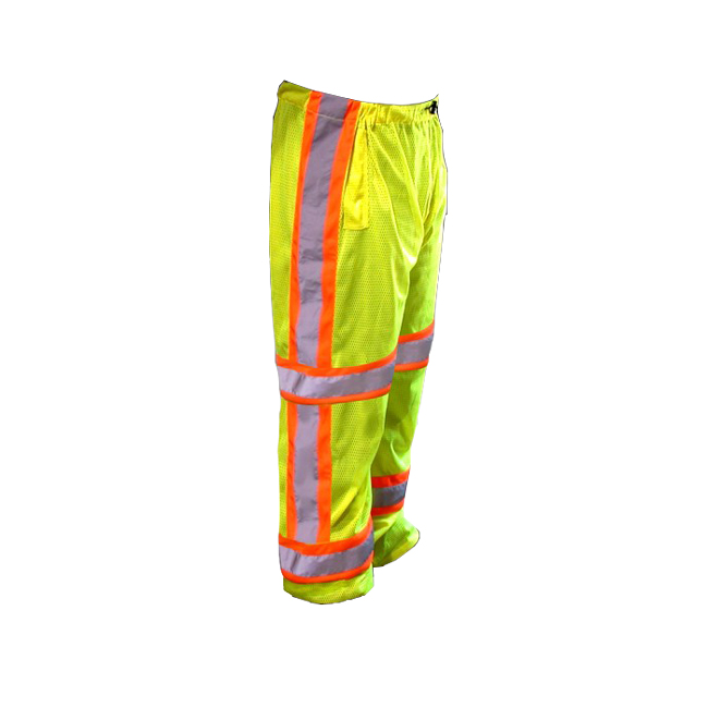 Dickie P1300 Class E Lime Mesh Pants with 2 Inch Striping from GME Supply