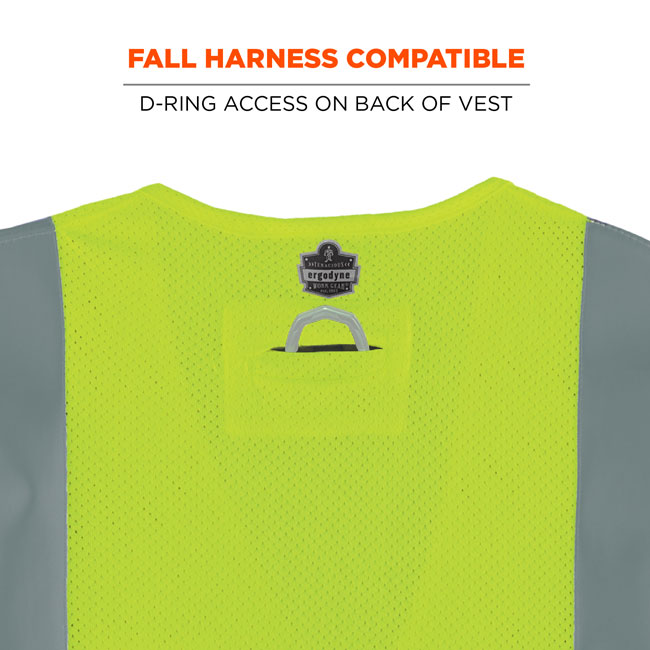 Ergodyne GloWear Hi-Vis FR Modacrylic Mesh Safety Class 2 Type R Vest from GME Supply