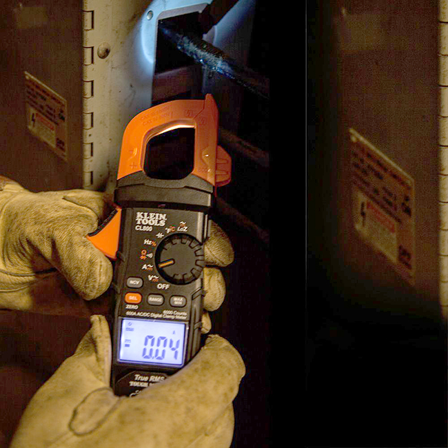 Klein Tools CL800 Digital Clamp Meter AC/DC Auto-Ranging from GME Supply