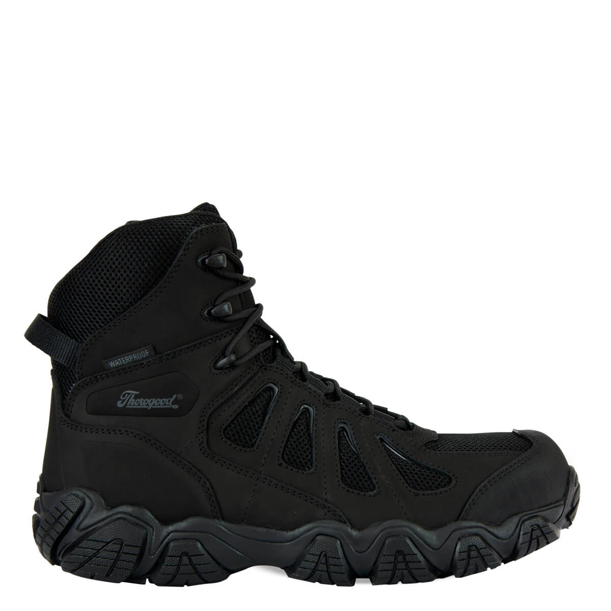 Thorogood Crosstrex Series Side Zip BBP Waterproof 6 Inch Hikers from GME Supply