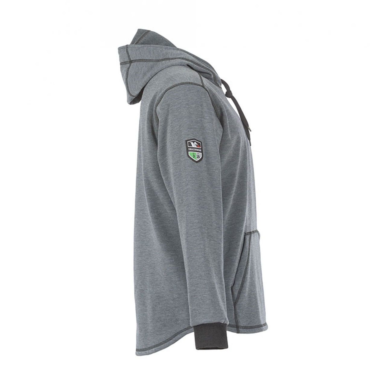 DragonWear FR Elements Cyclone Hoodie- Grey from GME Supply