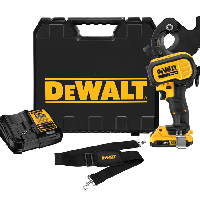 DeWALT 20V MAX Cordless ACSR Cable Cutting Tool Kit from GME Supply