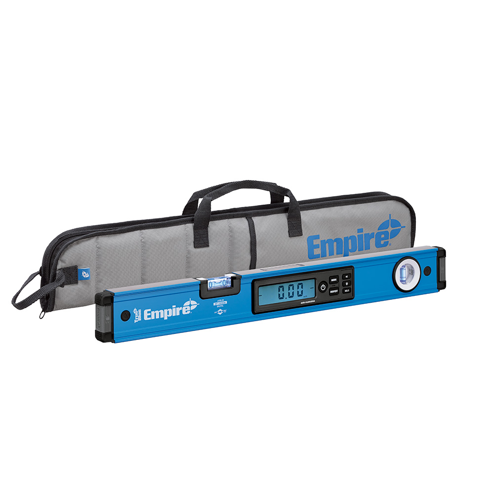 Empire Level 24 Inch Auto-Calibrated Digital Box Level with Case from GME Supply