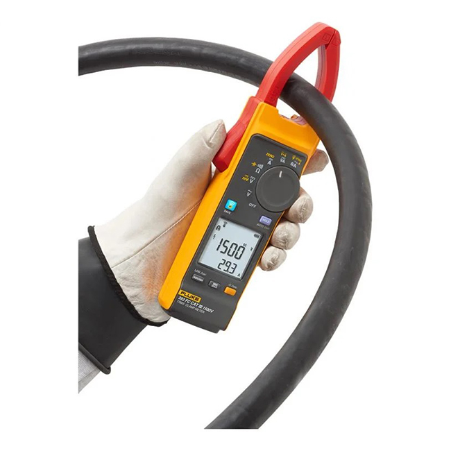 Fluke 393 FC Cat III 1500 V True-rms Solar Clamp Meter from GME Supply