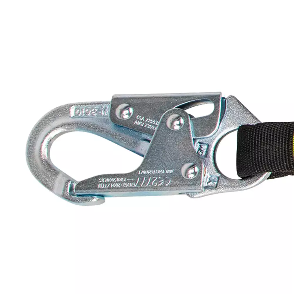 Safewaze Arc Flash 6 Foot Energy Absorbing Lanyard with Snap Hook from GME Supply