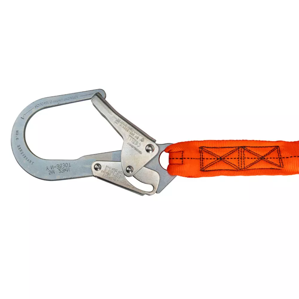 Safewaze V-Line 6' Stretch Internal Energy Absorbing Lanyard  from GME Supply