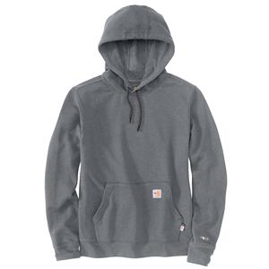 Carhartt FR Force Midweight Hooded Sweatshirt- Granite Heather from GME Supply