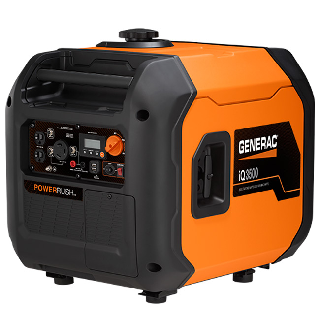 Generac iQ3500 Portable Inverter Generator from GME Supply