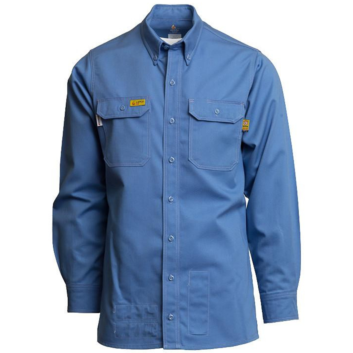 Lapco GOSAC7 FR 7oz Ultra Soft Uniform Shirt - Blue from GME Supply