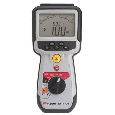 Megger MIT400-2 CAT IV Insulation Tester from GME Supply