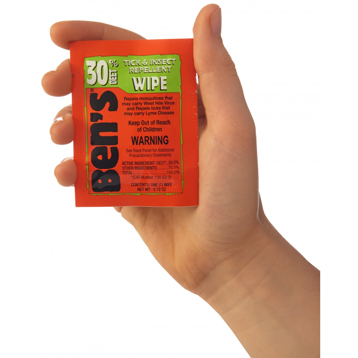 Ben's 30 Tick and Insect Repellent Wipes from GME Supply