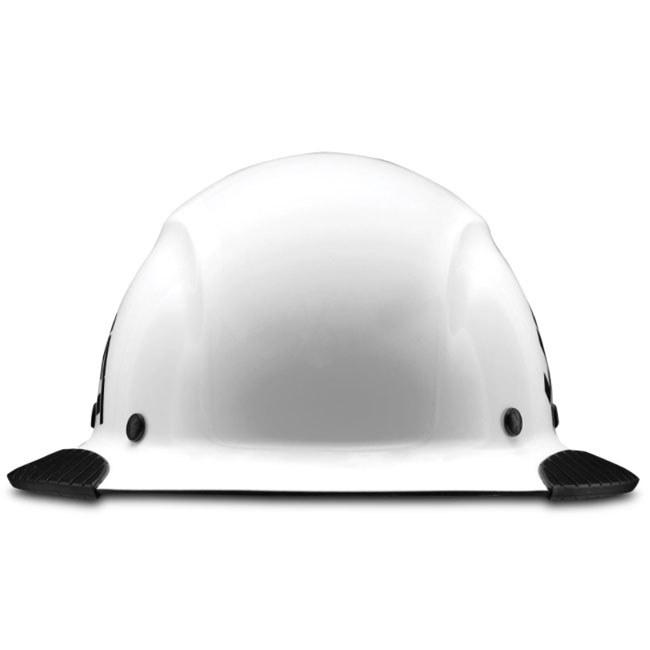 Lift Safety DAX Carbon Fiber 50/50 White/Black Camo Full Brim Hard Hat from GME Supply