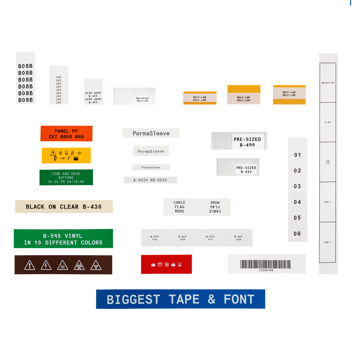 Brady M210 Handheld Label Printer & Accessory Kit from GME Supply