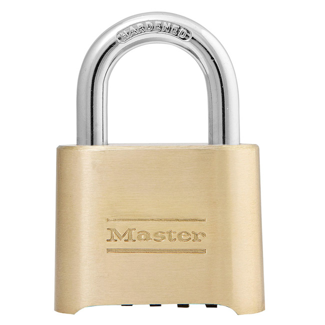 Master Lock 2 Inch (51mm) Brass Resettable Combination Padlock from GME Supply