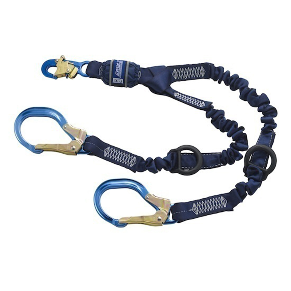 3M DBI Sala Force2 Elastic Shock Absorbing Twin Leg Lanyard from GME Supply