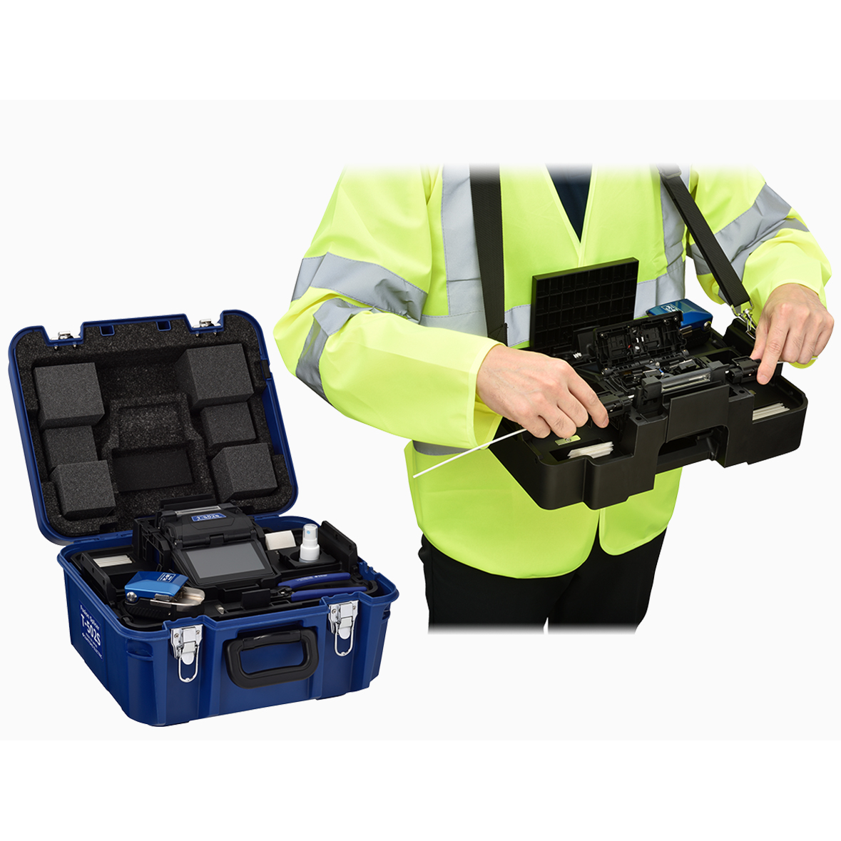 Sumitomo Electric Smart Active Clad Alignment Fusion Splicer Kit with FC-8R Cleaver from GME Supply