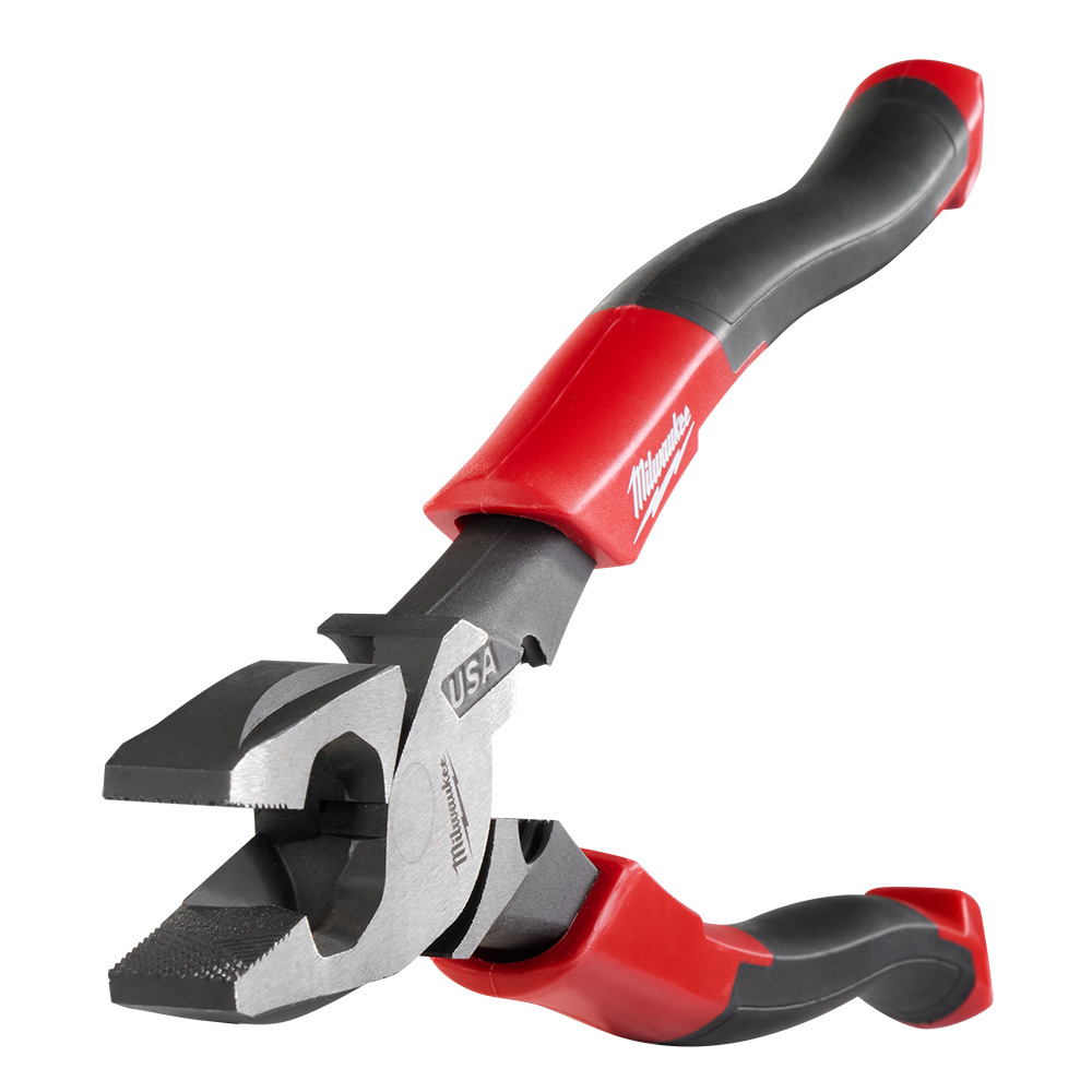 Milwaukee 9-Inch Lineman's Pliers with Thread Cleaner from GME Supply