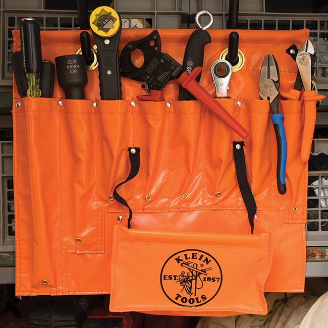 Klein Tools Lineman Aerial Apron & Organizer from GME Supply