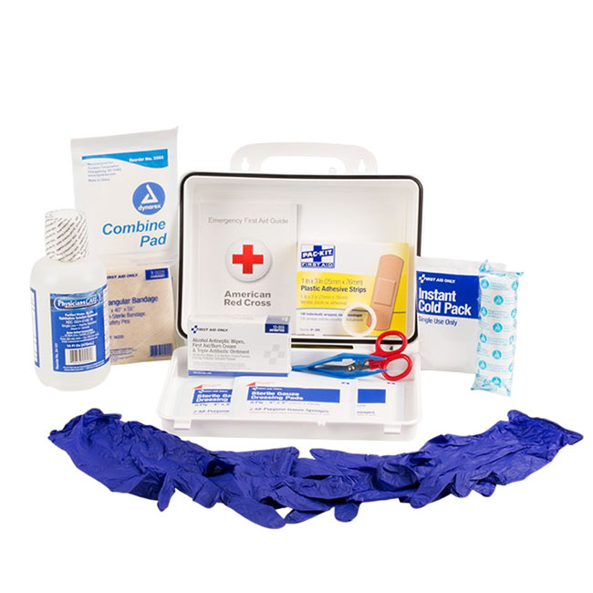 First Aid Only First Aid Kit & Eye Wash Station - Single 16 oz. from GME Supply