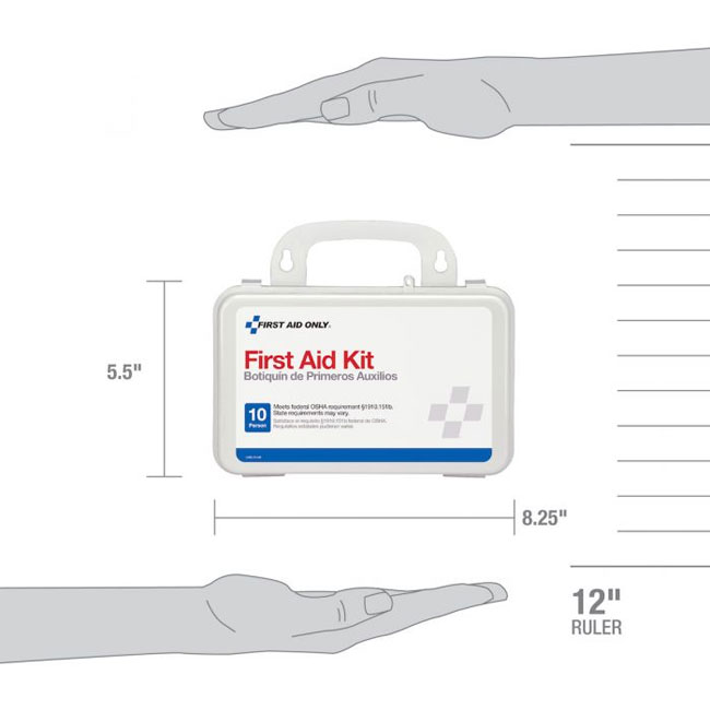 First Aid Only OSHA 10 Person First Aid Kit from GME Supply