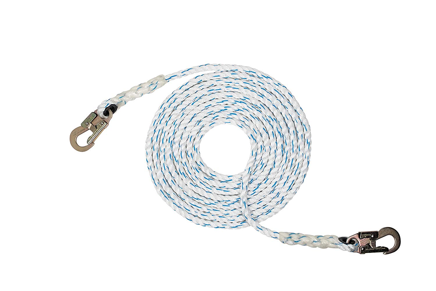 Pelican Rope Polyester Composite Vertical Lifeline Rope/Steel Snaphook from GME Supply