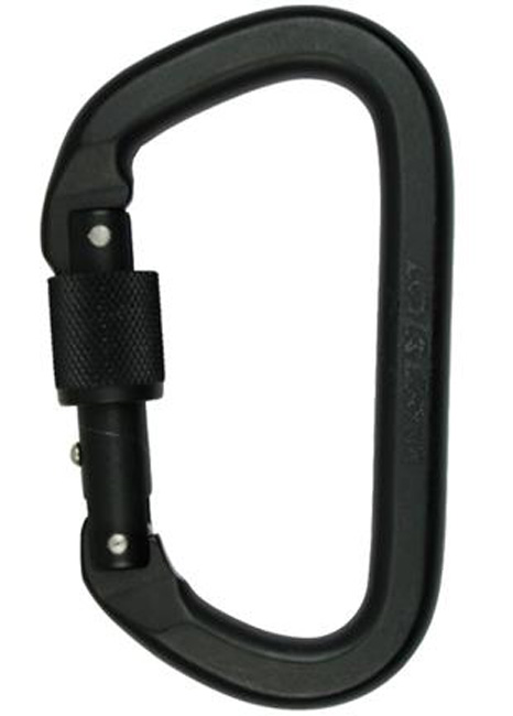 SMC Locking D Aluminum Carabiner from GME Supply