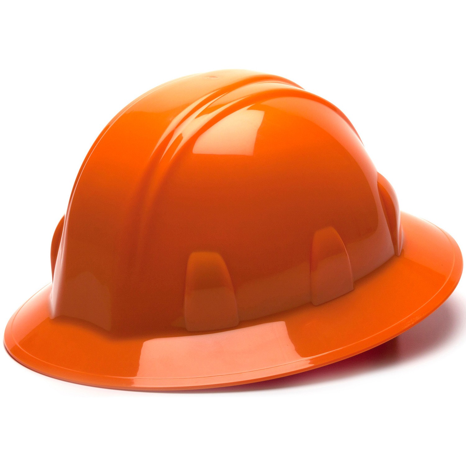 Pyramex SL Series Full Brim Hard Hat with 6 Point Ratchet Suspension from GME Supply