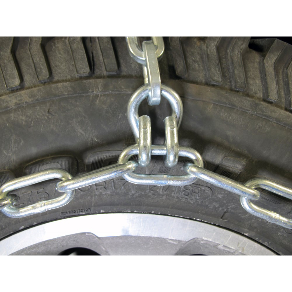 US Cargo Control Snow Tire Chains with Cam Tighteners for Wide-Base Tires from GME Supply