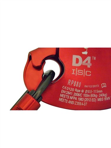 ISC D4 Work Rescue Descender from GME Supply