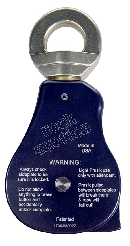 Rock Exotica Omni-Block 2.6 Inch Rigging Pulley / Material Handling Block from GME Supply